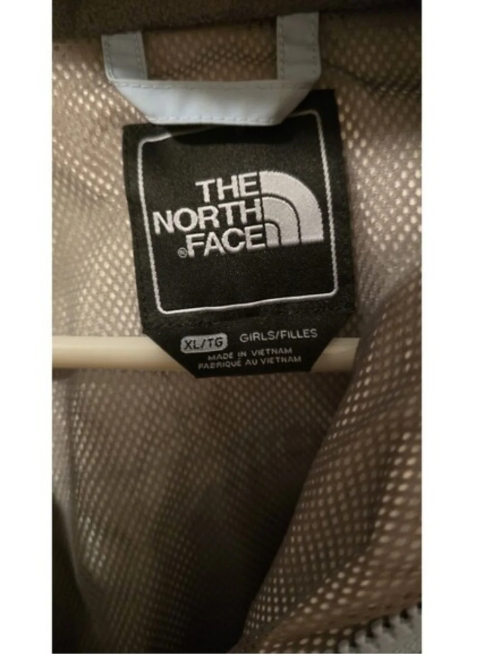 THE NORTH FACE Hooded Hyvent Raincoat Kid's Girl's Jacket Size XL